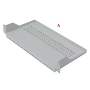G7-01025 - Front Panel Fix Shelf Deep 25 cm. for Wall Rack - Open Rack